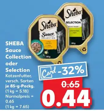 Kaufland SHEBA Sauce Collection oder Selection Angebot