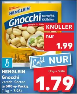 Kaufland HENGLEIN Gnocchi Angebot