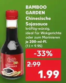 Kaufland BAMBOO GARDEN Chinesische Sojasauce Angebot