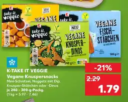 Kaufland K-TAKE IT VEGGIE Vegane Knuspersnacks Angebot