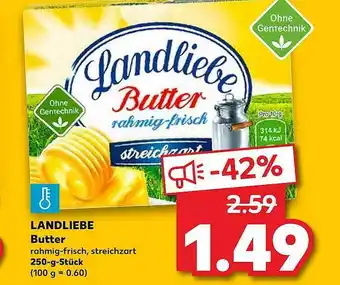 Kaufland Landliebe Butter Angebot