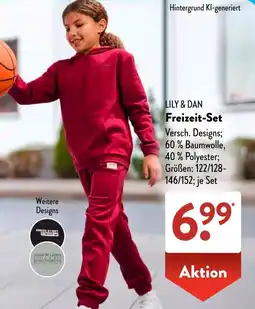 Aldi Süd LILY & DAN Freizeit-Set Angebot