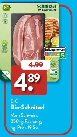 Aldi Süd BIO Bio-Schnitzel Angebot
