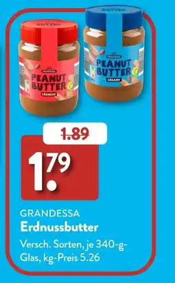 Aldi Süd GRANDESSA Erdnussbutter Angebot