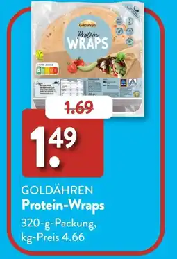 Aldi Süd GOLDÄHREN Protein-Wraps Angebot