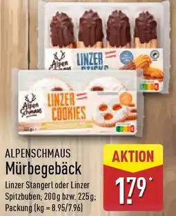 Aldi Nord ALPENSCHMAUS Mürbegebäck Angebot