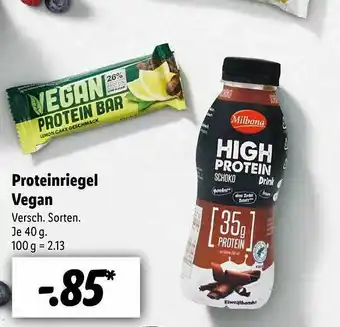 Lidl Proteinriegel Vegan Angebot