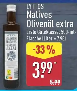 Aldi Nord LYTTOS Natives Olivenöl extra Angebot