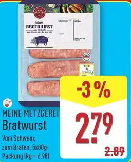 Aldi Nord MEINE METZGEREI Bratwurst Angebot