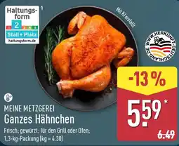 Aldi Nord MEINE METZGEREI Ganzes Hähnchen Angebot