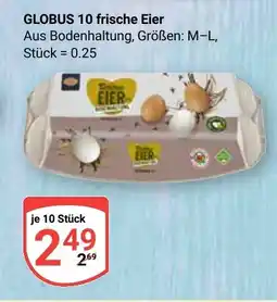 Globus GLOBUS 10 frische Eier Angebot