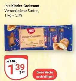 Globus Ibis Kinder-Croissant Angebot