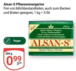 Globus Alsan-S Pflanzenmargarine Angebot