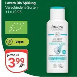 Globus Lavera Bio Spülung Angebot