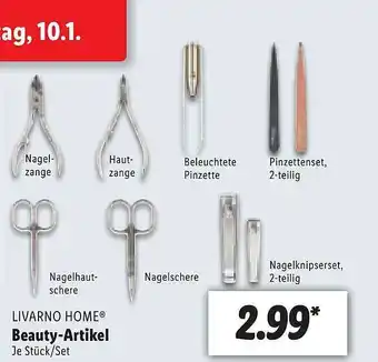 Lidl Livarno Home Beauty-artikel Angebot