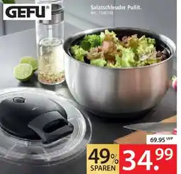 Zurbrüggen GEFU Salatschleuder Pullit Angebot