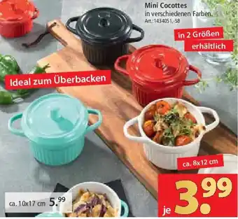 Zurbrüggen Mini Cocottes Angebot