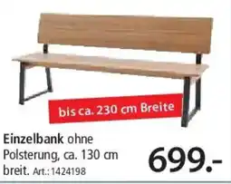 Zurbrüggen valnatura Einzelbank Angebot