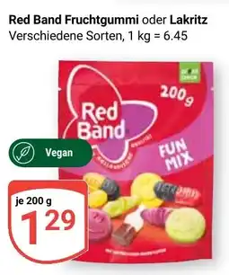 Globus Red Band Fruchtgummi oder Lakritz Angebot