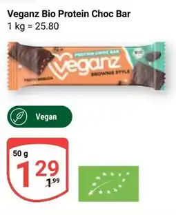 Globus Veganz Bio Protein Choc Bar Angebot