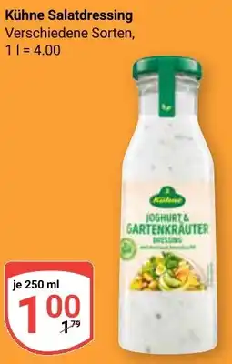 Globus Kühne Salatdressing Angebot