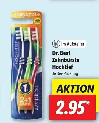 Lidl Dr. Best Zahnbürste Hochtief Angebot