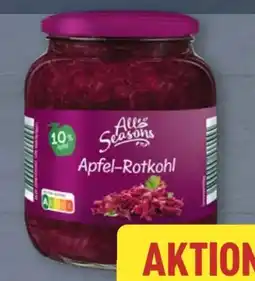 Aldi Nord All Seasons Apfelrotkohl Angebot