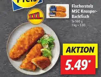 Lidl Fischerstolz Msc Knusper-backfisch Angebot