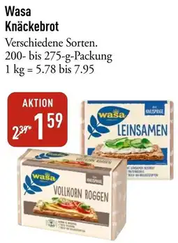 Galeria Markthalle Wasa Knäckebrot Angebot