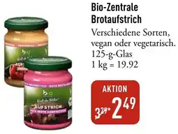 Galeria Markthalle Bio-Zentrale Brotaufstrich Angebot