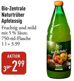 Galeria Markthalle Bio-Zentrale Naturtrüber Apfelessig Angebot