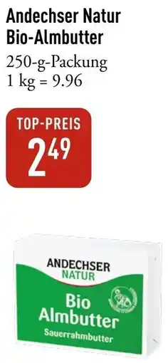 Galeria Markthalle Andechser Natur Bio-Almbutter Angebot