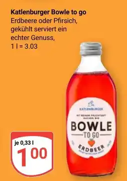 Globus Katlenburger Bowle to go Angebot