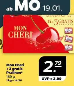 NETTO Mon Cheri + 3 gratis Pralinen Angebot