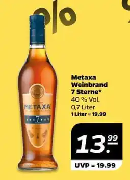 NETTO METAXA Weinbrand '7 Sterne' Angebot