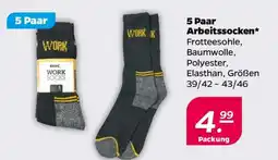 NETTO 5 Paar Arbeitssocken Angebot