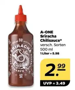 NETTO A-ONE Sriracha Chilisauce Angebot