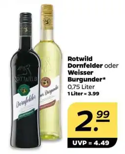 NETTO Rotwild Dornfelder oder Weisser Burgunder Angebot