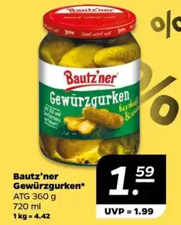 NETTO Bautz'ner Gewürzgurken Angebot