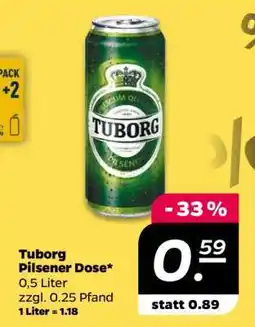 NETTO Tuborg Pilsener Dose Angebot