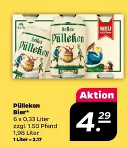NETTO Pülleken Bier Angebot