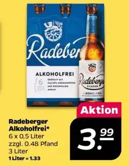 NETTO Radeberger alkoholfrei Angebot