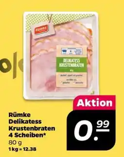 NETTO Rümke Delikatess Krustenbraten 4 Scheiben Angebot