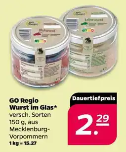 NETTO GO Regio Wurst im Glas Angebot