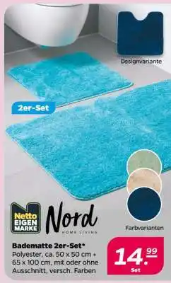 NETTO Badematte 2er-Set Angebot