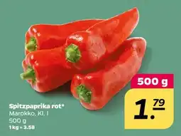 NETTO Spitzpaprika rot Angebot