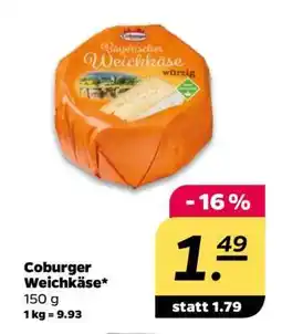 NETTO Coburger Weichkäse Angebot