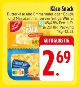 Edeka Käse-Snack Angebot