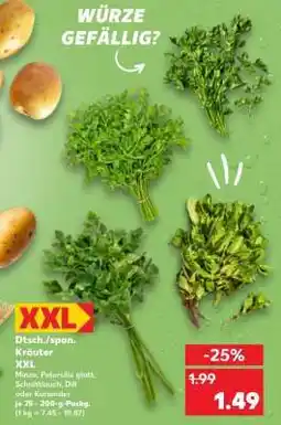 Kaufland Kräuter XXL Angebot