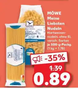 Kaufland Moewe Meine Liebsten Nudeln Angebot